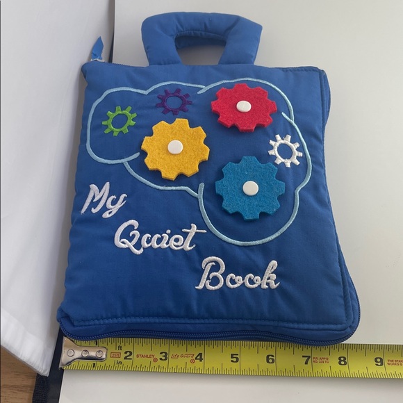 Toddler My Quiet Book Soft Busy Book for Travel - Picture 11 of 12